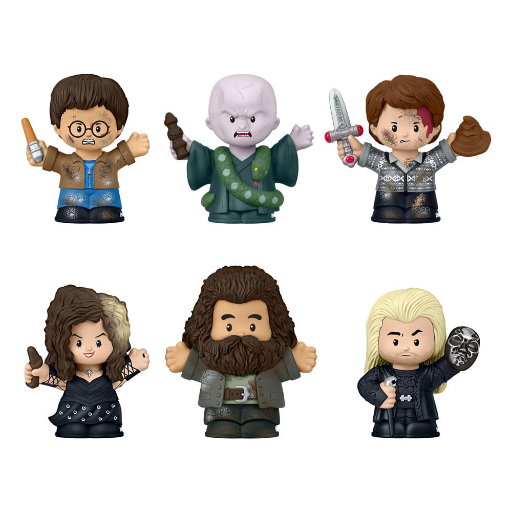 SU ORDINAZIONE Harry Potter und die Heiligtümer des Todes Fisher-Price Little People Collector Mini Figures 6-Pack 7 cm