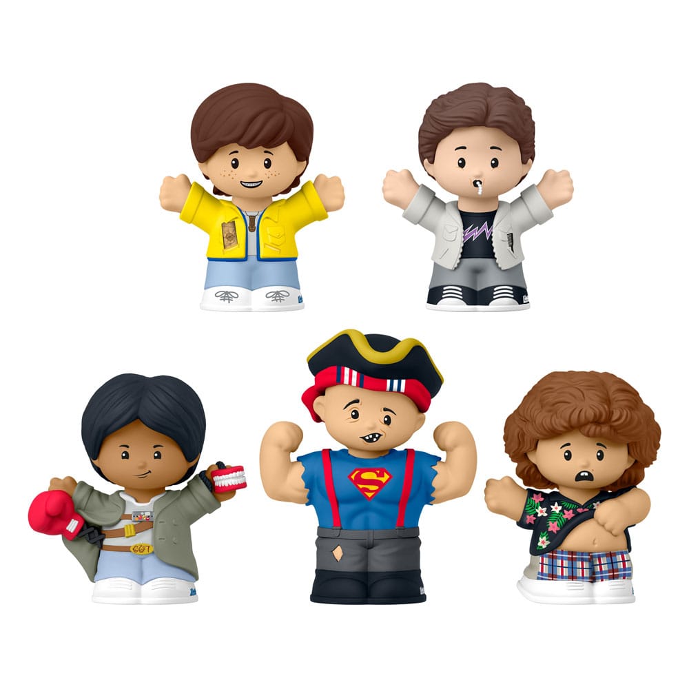 SU ORDINAZIONE The Goonies Fisher-Price Little People Collector Mini Figures 5-Pack 7 cm ESAURITO