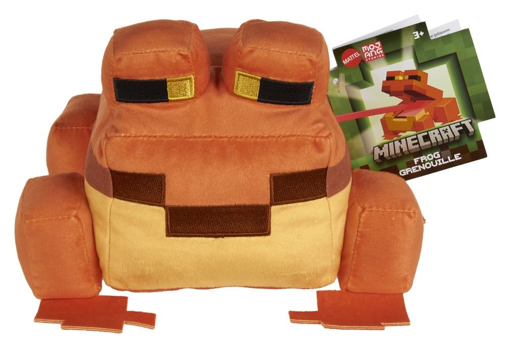🧪 LAB | SU ORDINAZIONE Minecraft Plush Figure Frog 20 cm