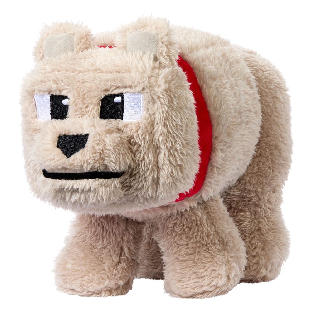 🧪 LAB | SU ORDINAZIONE A Minecraft Movie Plush Figure Dennis the Wolf 20 cm