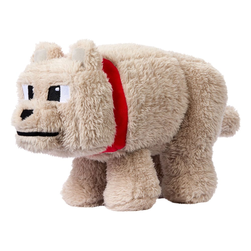 🧪 LAB | SU ORDINAZIONE A Minecraft Movie Plush Figure Dennis the Wolf 20 cm