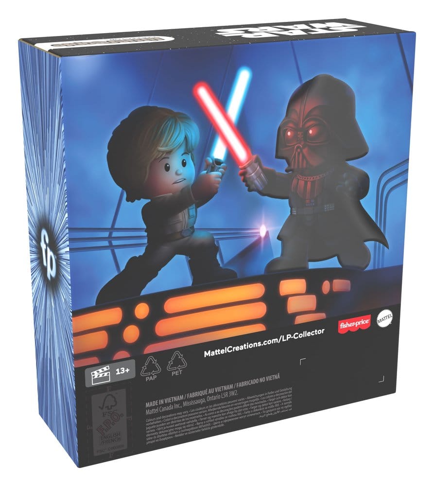 🧪 LAB | SU ORDINAZIONE Star Wars Little People Collector Mini Figure 2-Pack I Am Your Father 7 cm