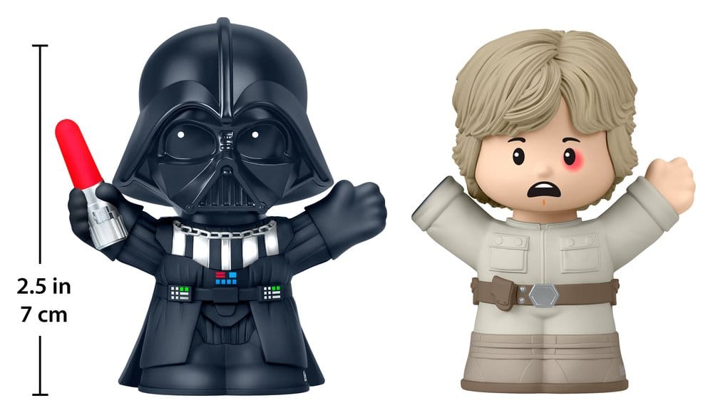 🧪 LAB | SU ORDINAZIONE Star Wars Little People Collector Mini Figure 2-Pack I Am Your Father 7 cm