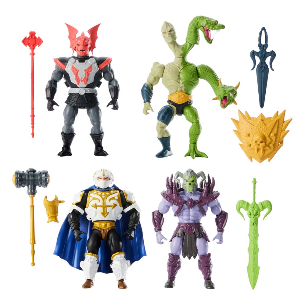 SU ORDINAZIONE Masters of the Universe Origins Action Figure 4-Pack heo exclusive 14 cm *PREZZO SPECIALE*