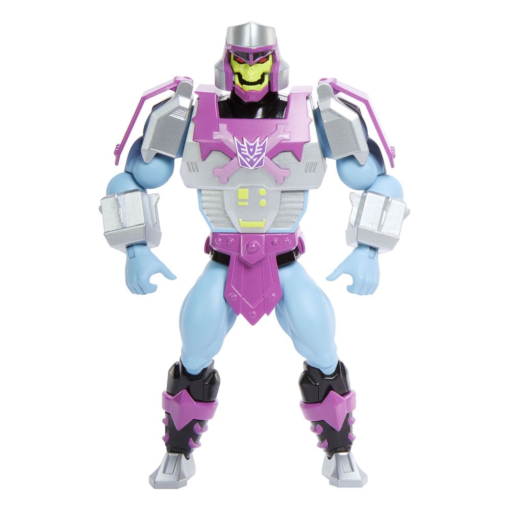 SU ORDINAZIONE Masters of the Universe x Transformers Action Figure Megatron Armor Skeletor heo European Exclusive 14 cm