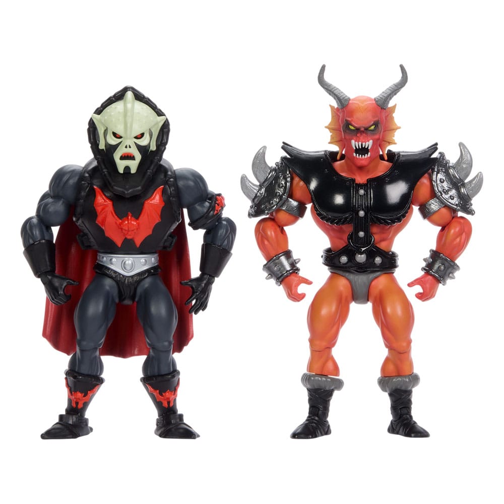 SU ORDINAZIONE Masters of the Universe x Stranger Things Origins Action Figure 2-Pack Hordak & Hellfire-Man 14 cm
