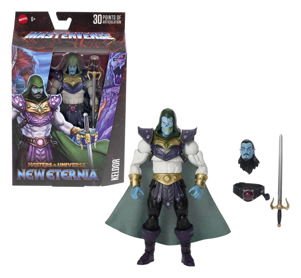🧪 LAB | SU ORDINAZIONE Masters of the Universe Masterverse Action Figure New Eternia: Keldor 18 cm