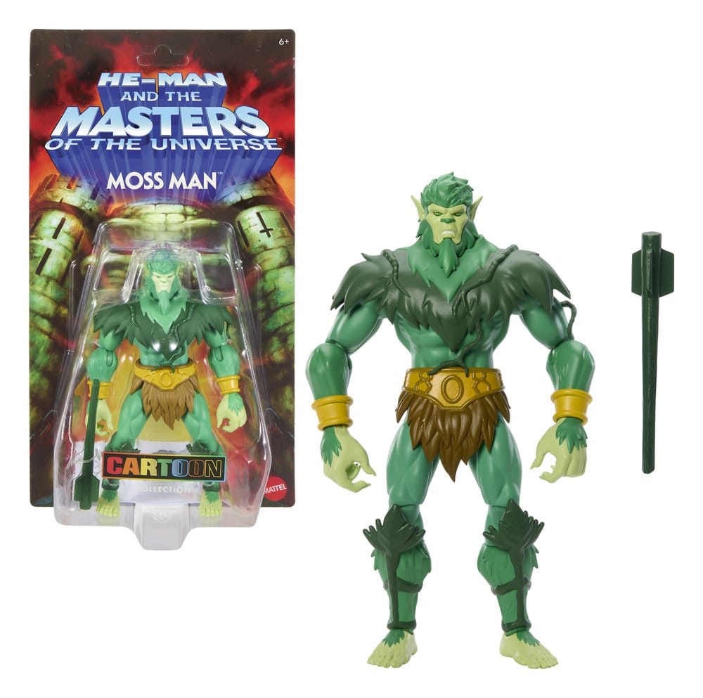 🧪 LAB | SU ORDINAZIONE Masters of the Universe Origins Action Figure Cartoon Collection: Moss Man 14 cm