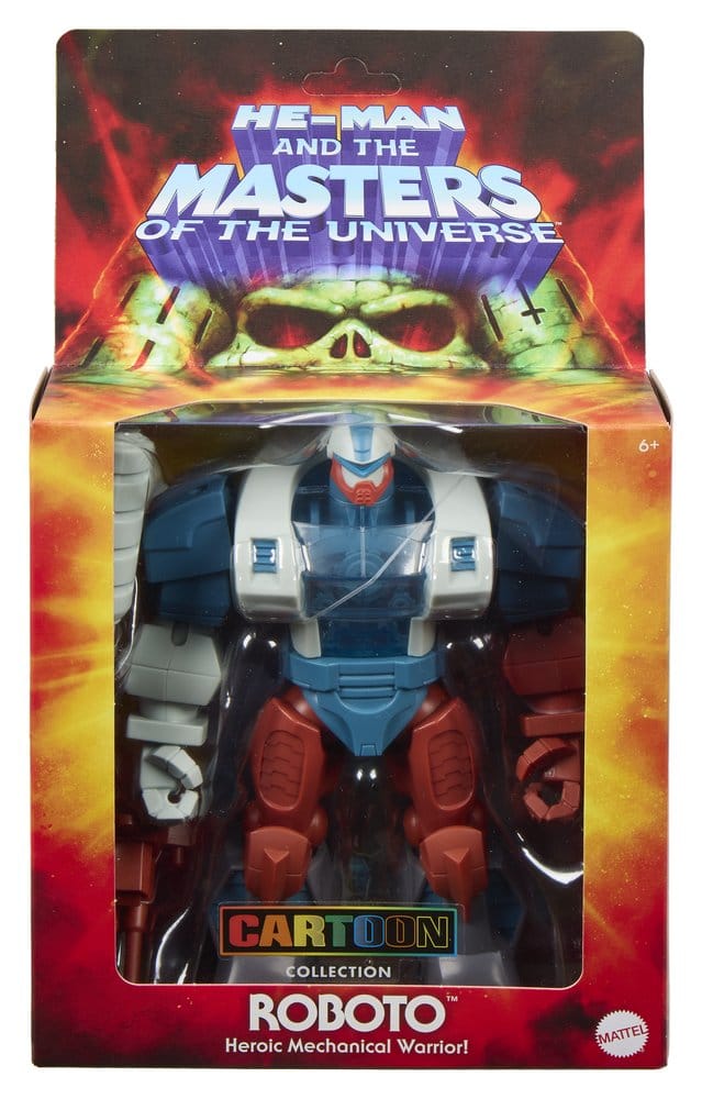 🧪 LAB | SU ORDINAZIONE Masters of the Universe Origins Deluxe Action Figure Cartoon Collection: Roboto 14 cm