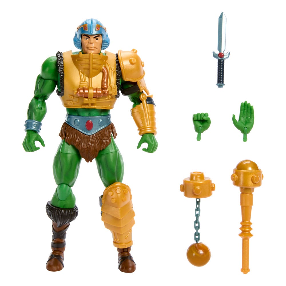 🧪 LAB | SU ORDINAZIONE Masters of the Universe Masterverse Vintage Collection Action Figure Man-At-Arms 18 cm