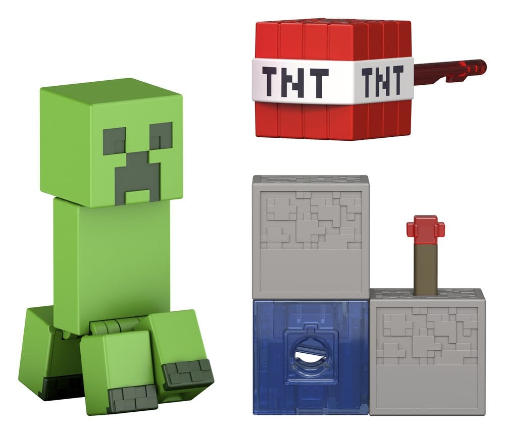 🧪 LAB | SU ORDINAZIONE Minecraft Action Figure Creeper 8 cm