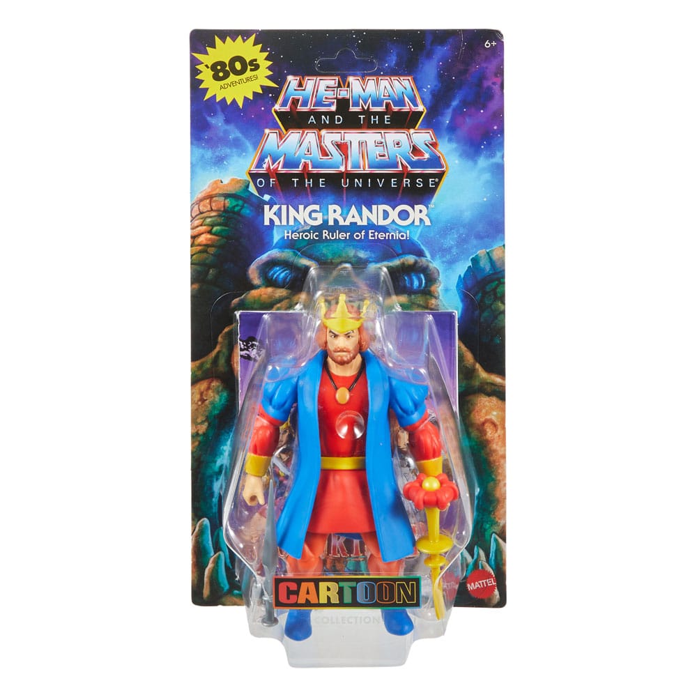 🧪 LAB | SU ORDINAZIONE Masters of the Universe Origins Action Figure Cartoon Collection: King Randor 14 cm