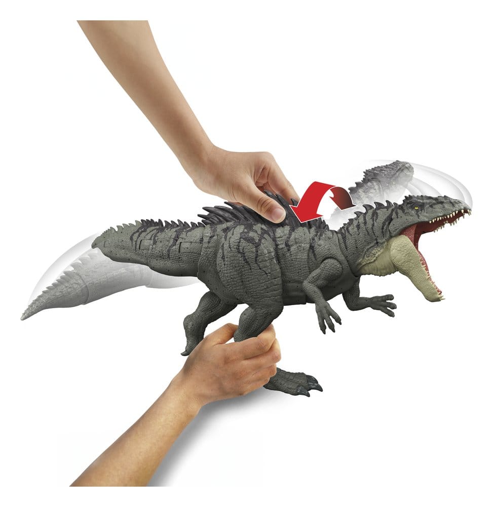 🧪 LAB | SU ORDINAZIONE Jurassic World: Survival Action Figure Colossal Chomp Giganotosaurus 71 cm