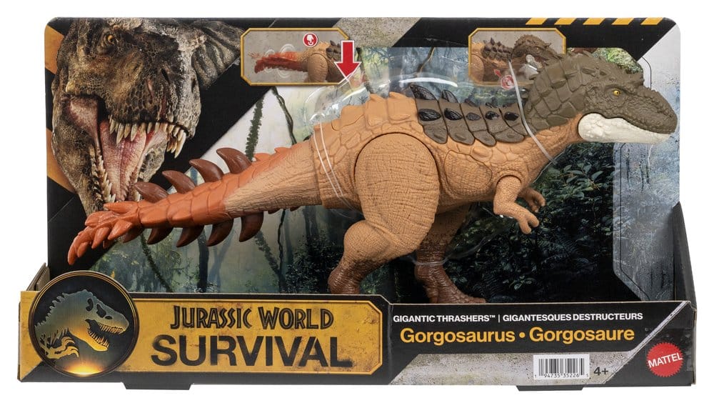 🧪 LAB | SU ORDINAZIONE Jurassic World: Survival Action Figure Gigantic Thrashers Gorgosaurus