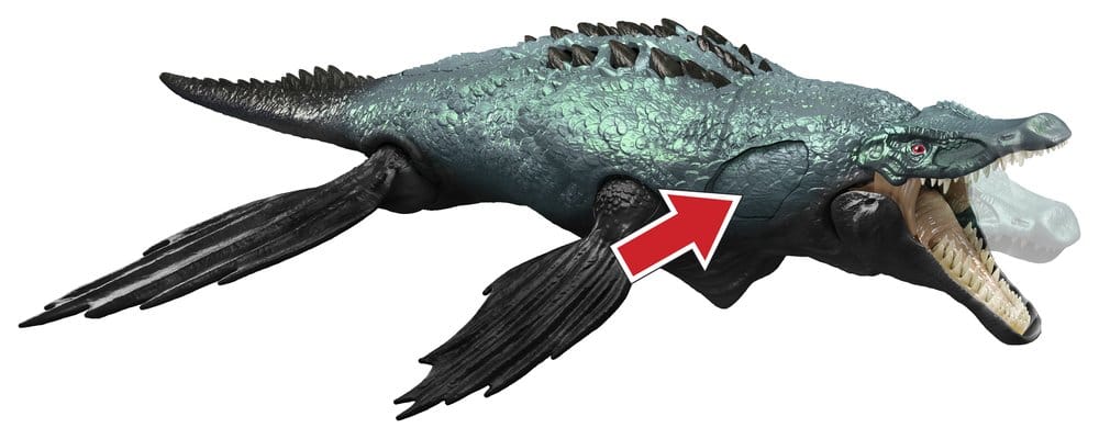 🧪 LAB | SU ORDINAZIONE Jurassic World: Survival Action Figure Gigantic Thrashers Liopleurodon 30 cm