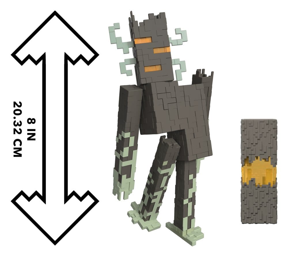 🧪 LAB | SU ORDINAZIONE Minecraft Action Figure Creaking 20 cm