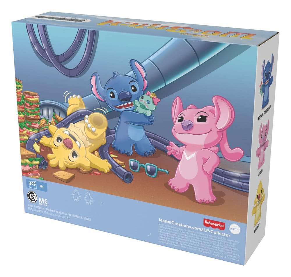 🧪 LAB | SU ORDINAZIONE Lilo & Stitch Little People Collector Mini Figure 3-Pack Stitch & The Cousins 7 cm