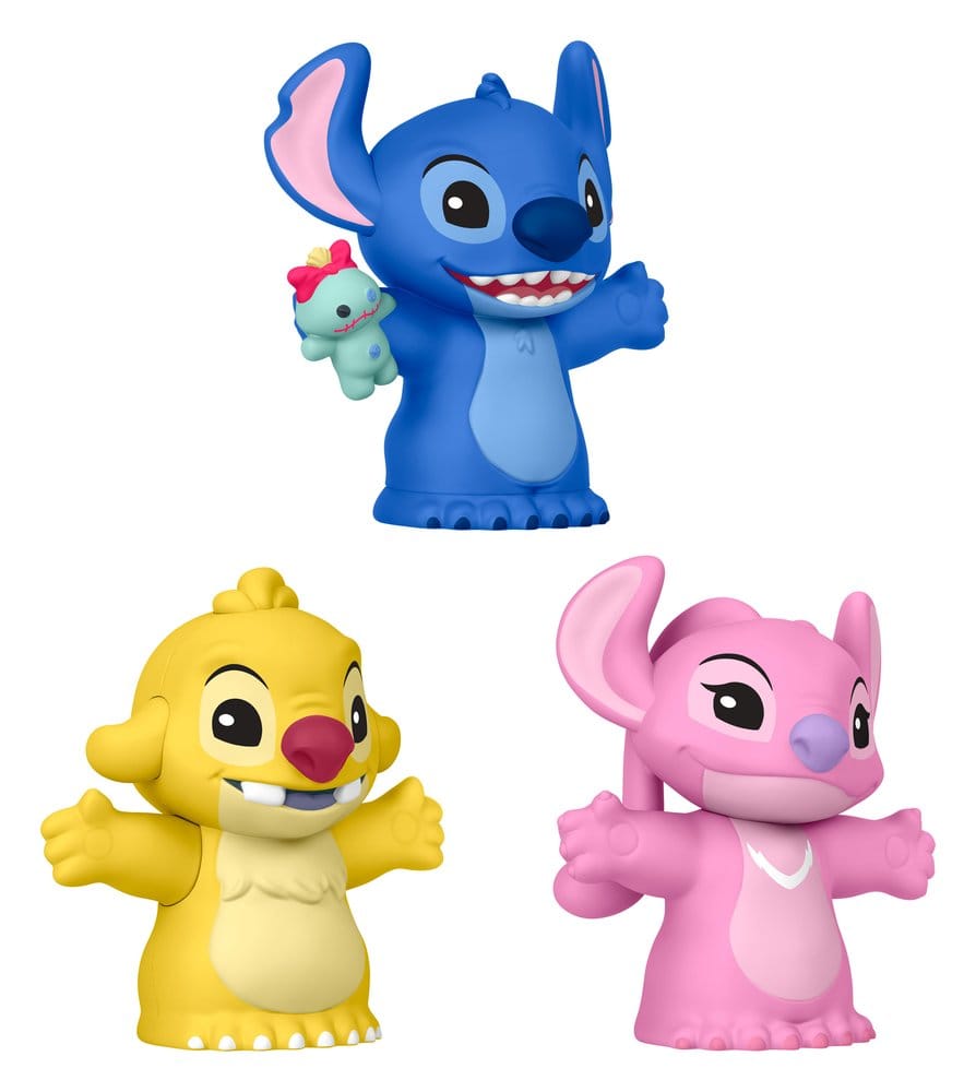 🧪 LAB | SU ORDINAZIONE Lilo & Stitch Little People Collector Mini Figure 3-Pack Stitch & The Cousins 7 cm