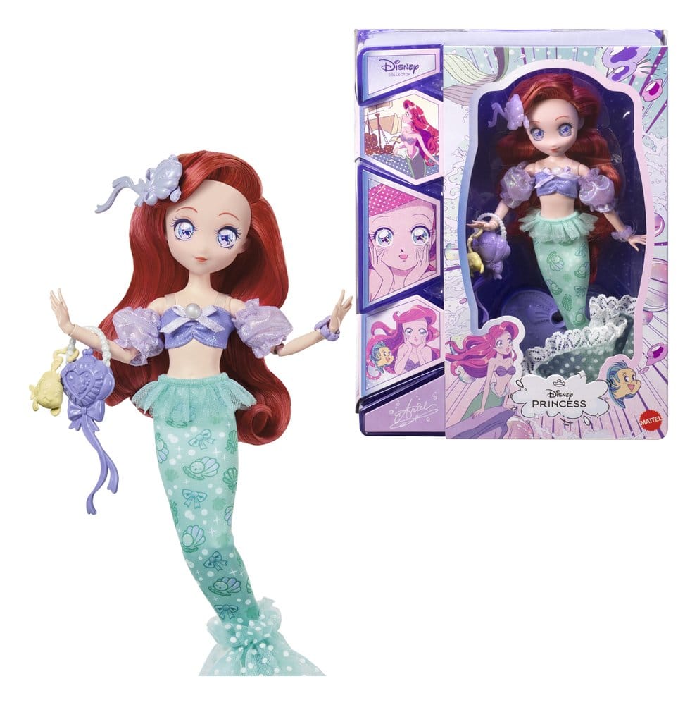 🧪 LAB | SU ORDINAZIONE Disney Princess Doll Manga Ariel 22 cm