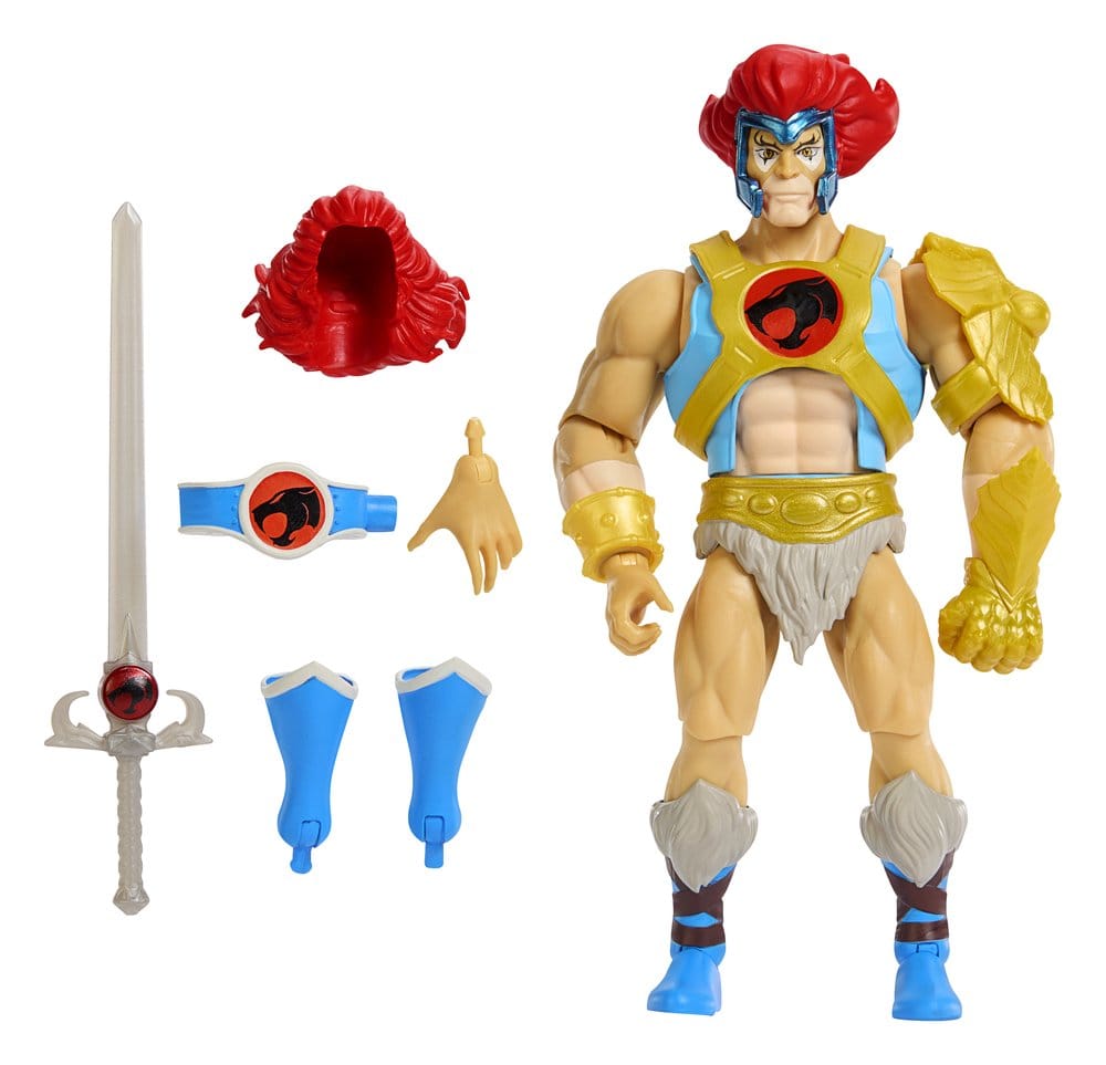 🧪 LAB | SU ORDINAZIONE Masters of the Universe x ThunderCats Action Figure Lion-O 14 cm