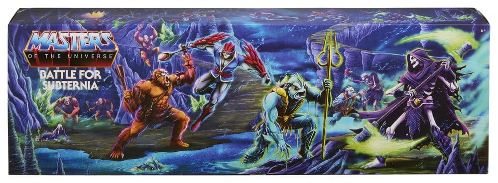 🧪 LAB | SU ORDINAZIONE Masters of the Universe Origins Action Figure 4-Pack Battle for Subternia 14 cm
