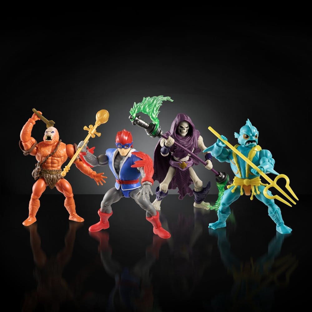 🧪 LAB | SU ORDINAZIONE Masters of the Universe Origins Action Figure 4-Pack Battle for Subternia 14 cm