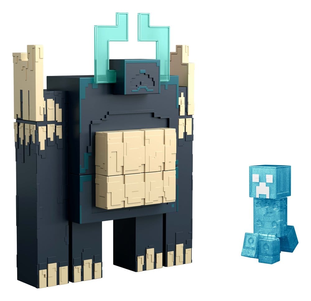 🧪 LAB | SU ORDINAZIONE Minecraft Dungeons II Action Figure with Light and Sound Twisted Warden