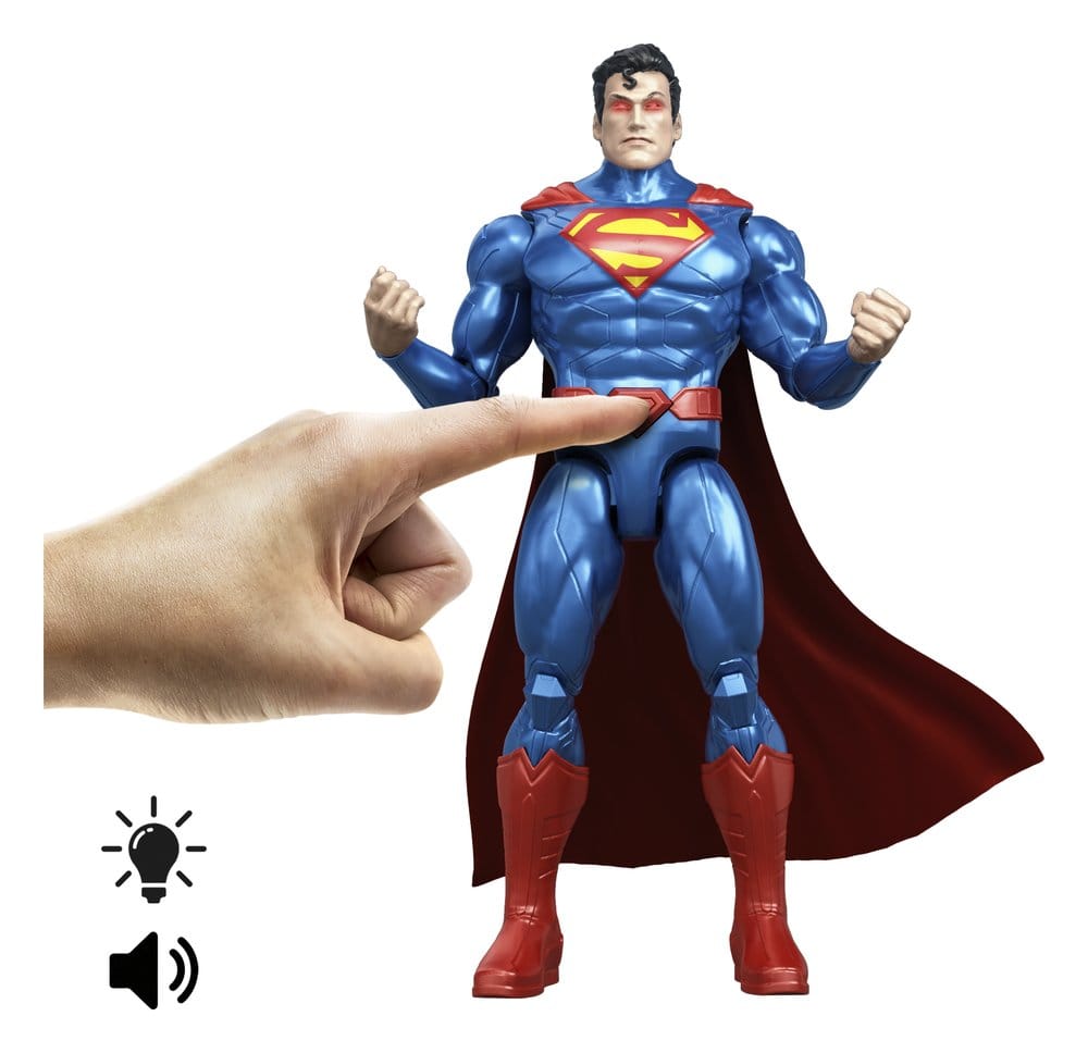 🧪 LAB | SU ORDINAZIONE DC Premier Action Figure with Sound & Light Heat Vision Superman 16 cm