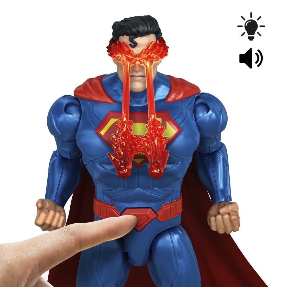 🧪 LAB | SU ORDINAZIONE DC Premier Action Figure with Sound & Light Heat Vision Superman 16 cm