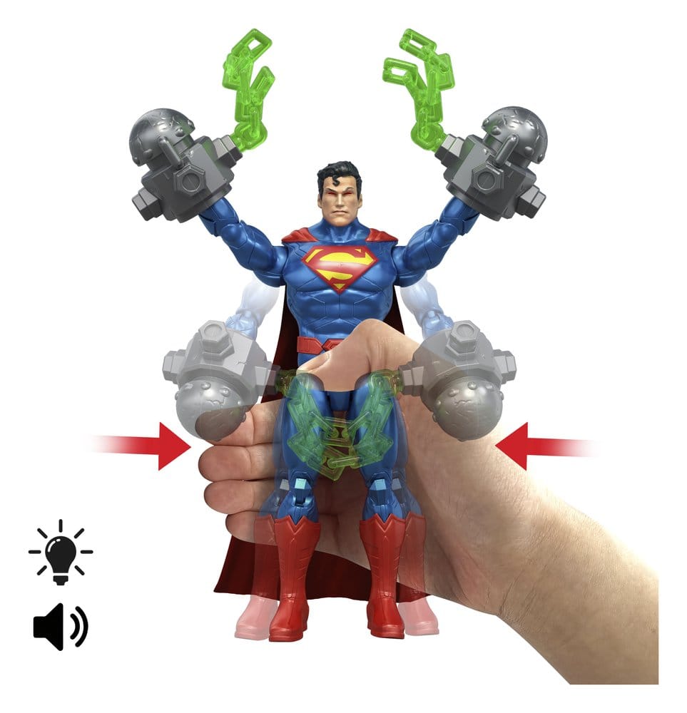 🧪 LAB | SU ORDINAZIONE DC Premier Action Figure with Sound & Light Heat Vision Superman 16 cm
