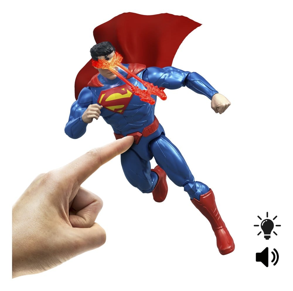 🧪 LAB | SU ORDINAZIONE DC Premier Action Figure with Sound & Light Heat Vision Superman 16 cm