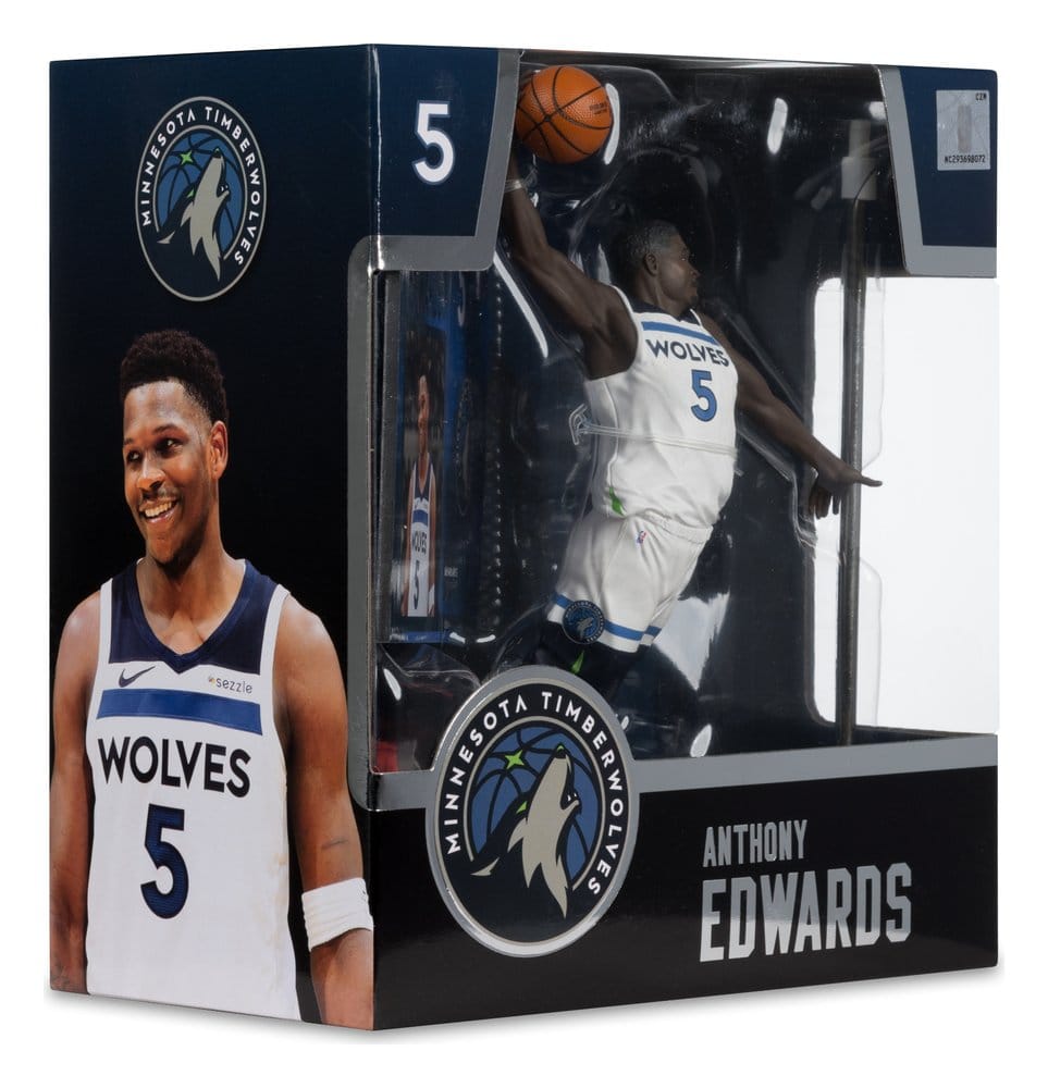 🧪 LAB | SU ORDINAZIONE NBA McFarlane's SportsPicks Action Figure Anthony Edwards (Minnesota Timberwolves) 21 cm