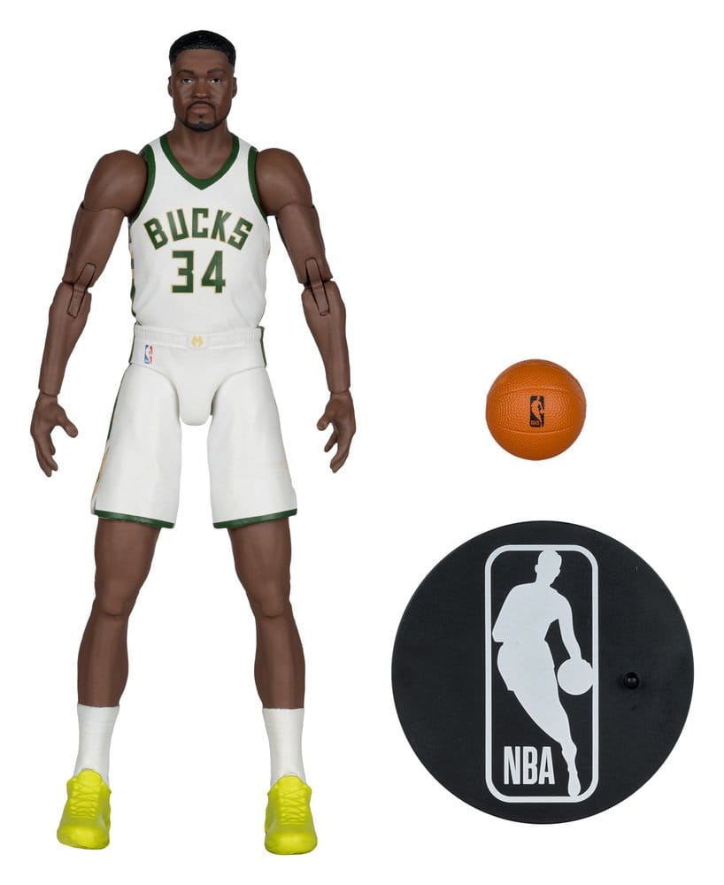 🧪 LAB | SU ORDINAZIONE NBA SportsPicks Action Figure Giannis Antetokounmpo (Milwaukee Bucks) 15 cm