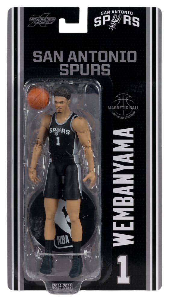 🧪 LAB | SU ORDINAZIONE NBA SportsPicks Action Figure Victor Wembanyama (San Antonio Spurs) 17 cm