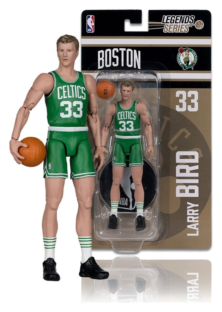 🧪 LAB | SU ORDINAZIONE NBA Legends Series Action Figure Larry Bird (Boston Celtics) 15 cm