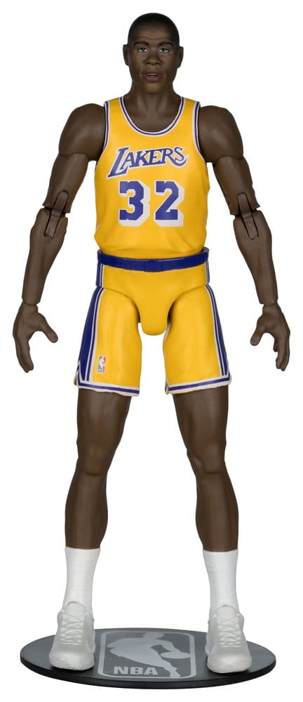 🧪 LAB | SU ORDINAZIONE NBA Legends Series Action Figure Earvin "Magic" Johnson (Los Angeles Lakers) 15 cm