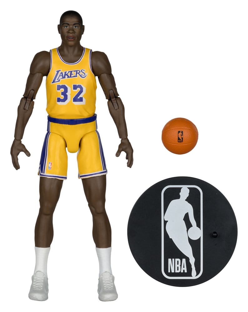 🧪 LAB | SU ORDINAZIONE NBA Legends Series Action Figure Earvin "Magic" Johnson (Los Angeles Lakers) 15 cm