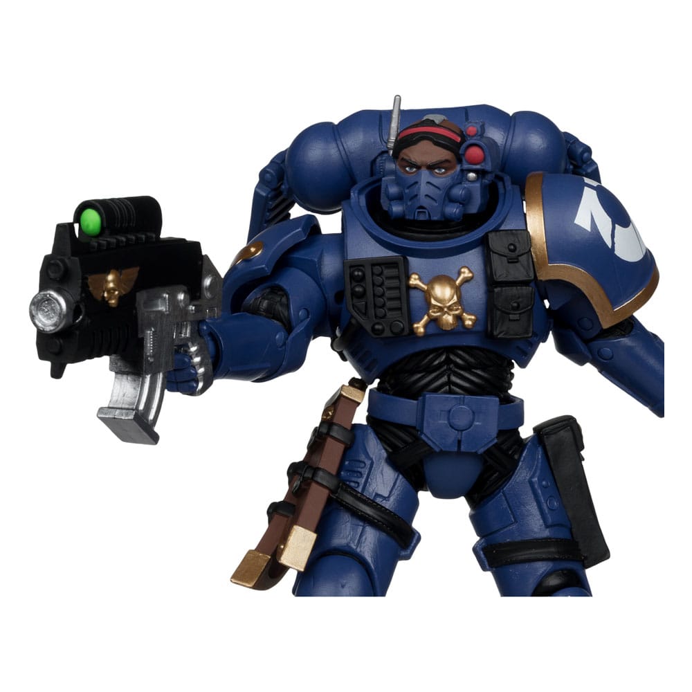 🧪 LAB | SU ORDINAZIONE Warhammer 40,000 Action Figure Lieutenant in Phobos Armor (Ultramarines) 18 cm