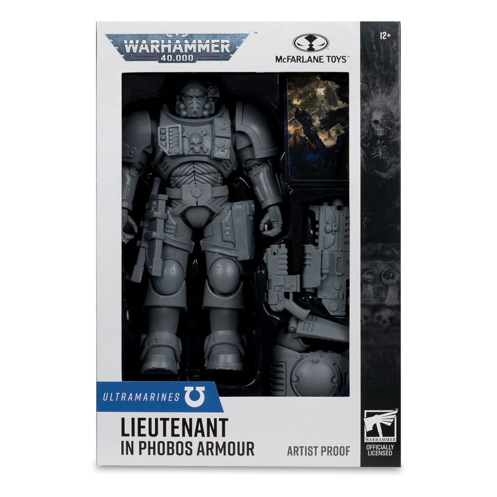 🧪 LAB | SU ORDINAZIONE Warhammer 40,000 Action Figure Lieutenant in Phobos Armor (Ultramarines) (Artist Proof) 18 cm