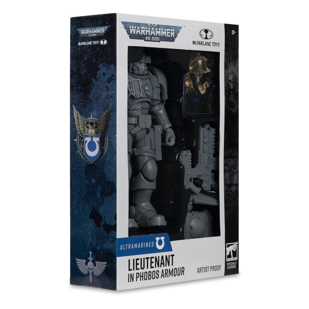 🧪 LAB | SU ORDINAZIONE Warhammer 40,000 Action Figure Lieutenant in Phobos Armor (Ultramarines) (Artist Proof) 18 cm