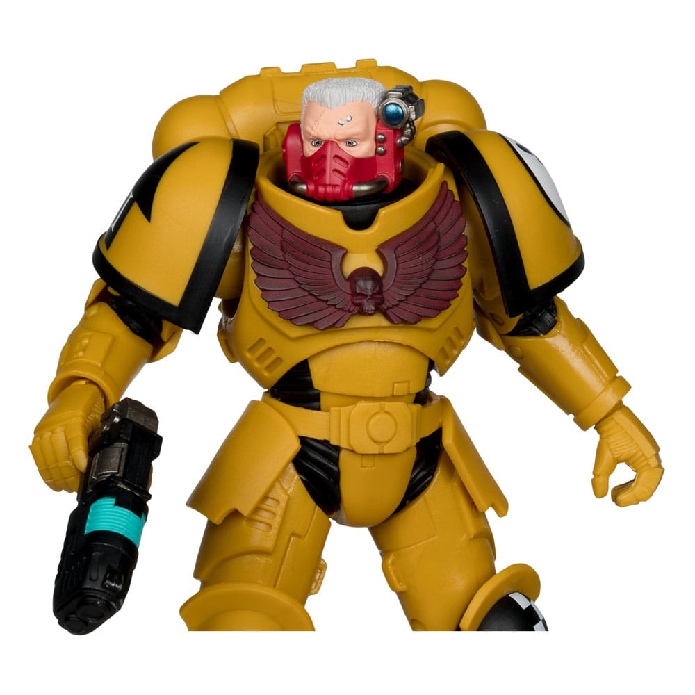 🧪 LAB | SU ORDINAZIONE Warhammer 40,000 Action Figure Intercessor Sergeant (Imperial Fist) (Gold Label) 18 cm
