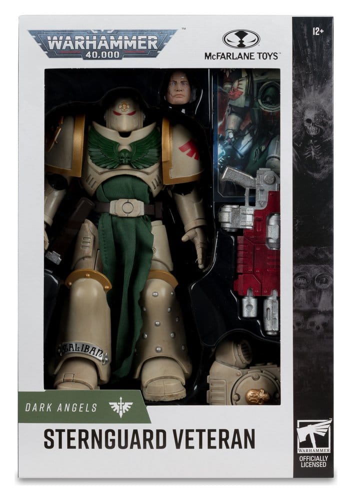 🧪 LAB | SU ORDINAZIONE Warhammer 40,000 Action Figure Sternguard Veteran (Dark Angels) 18 cm