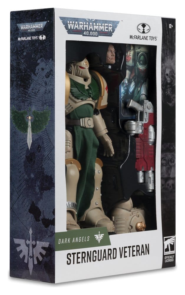 🧪 LAB | SU ORDINAZIONE Warhammer 40,000 Action Figure Sternguard Veteran (Dark Angels) 18 cm