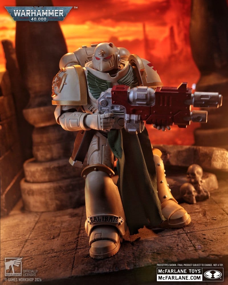 🧪 LAB | SU ORDINAZIONE Warhammer 40,000 Action Figure Sternguard Veteran (Dark Angels) 18 cm