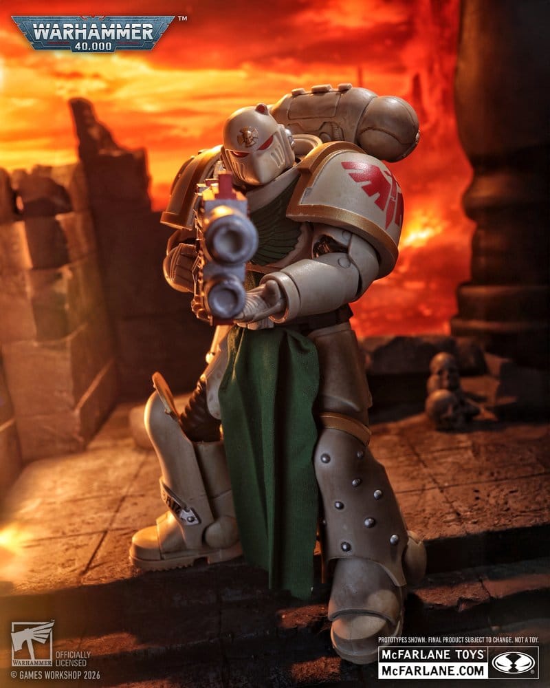 🧪 LAB | SU ORDINAZIONE Warhammer 40,000 Action Figure Sternguard Veteran (Dark Angels) 18 cm