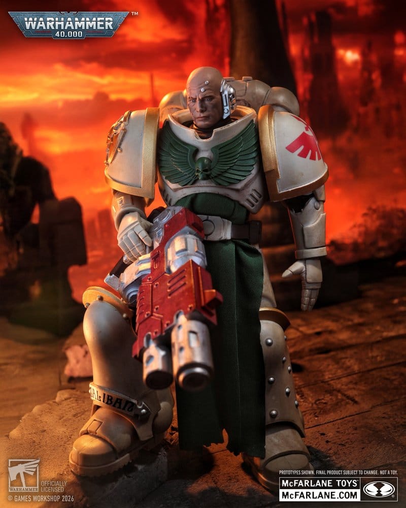 🧪 LAB | SU ORDINAZIONE Warhammer 40,000 Action Figure Sternguard Veteran (Dark Angels) 18 cm