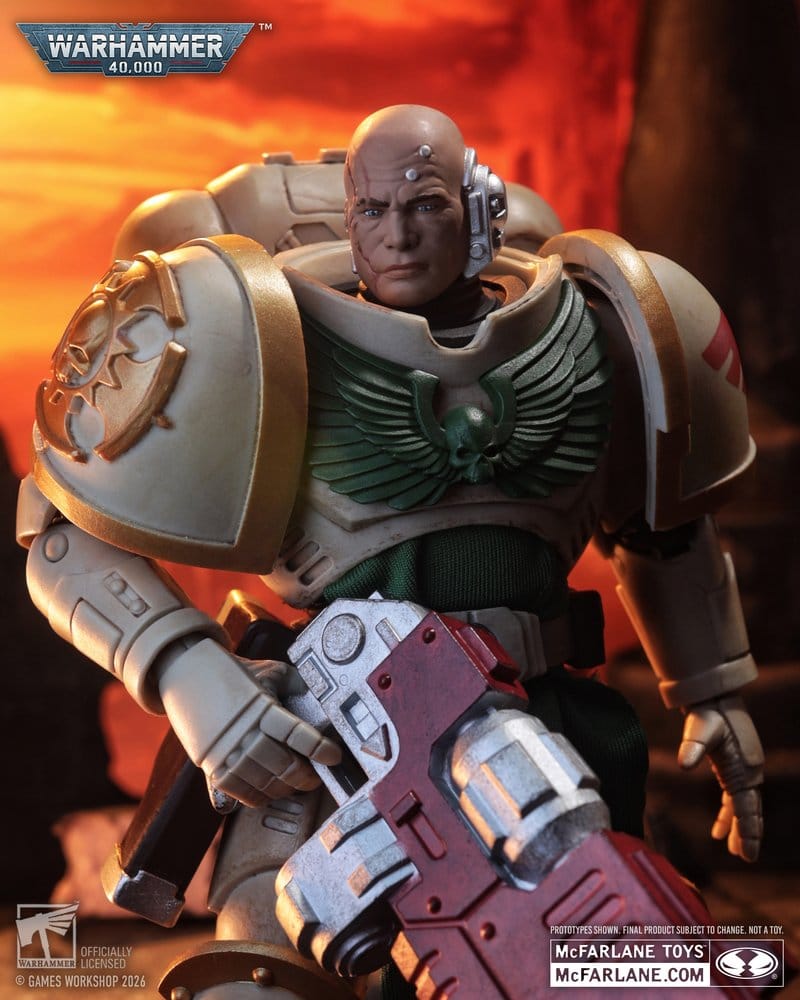 🧪 LAB | SU ORDINAZIONE Warhammer 40,000 Action Figure Sternguard Veteran (Dark Angels) 18 cm