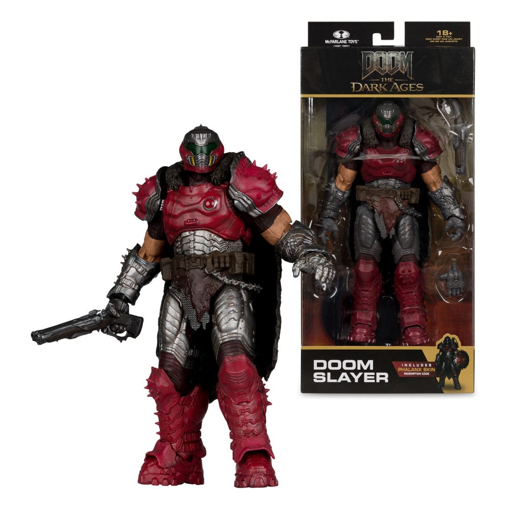 🧪 LAB | SU ORDINAZIONE Doom: The Dark Ages Action Figure Doom Slayer (Phalanx Skin) 18 cm