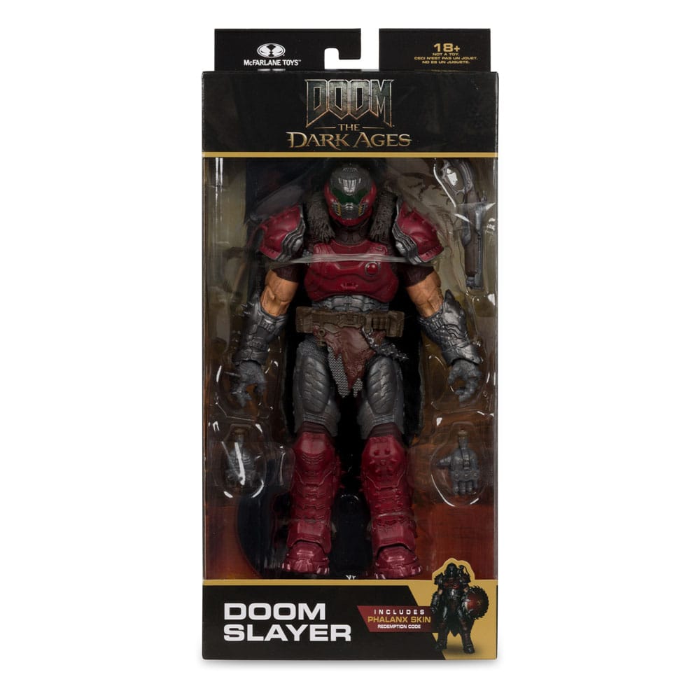 🧪 LAB | SU ORDINAZIONE Doom: The Dark Ages Action Figure Doom Slayer (Phalanx Skin) 18 cm