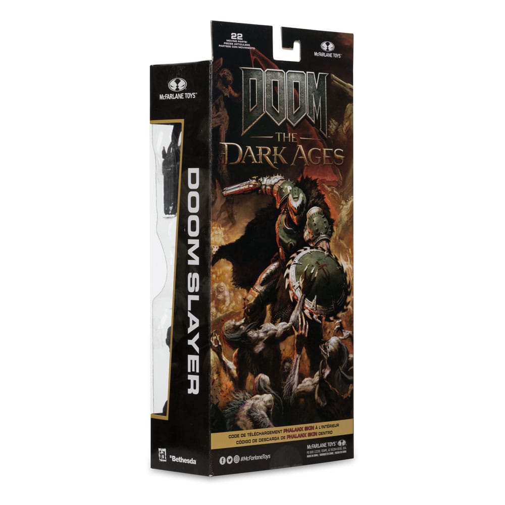 🧪 LAB | SU ORDINAZIONE Doom: The Dark Ages Action Figure Doom Slayer (Phalanx Skin) 18 cm
